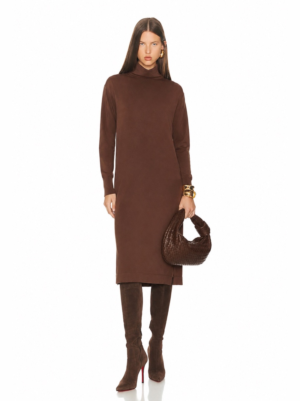 CLUB MONACO Turtleneck Dress